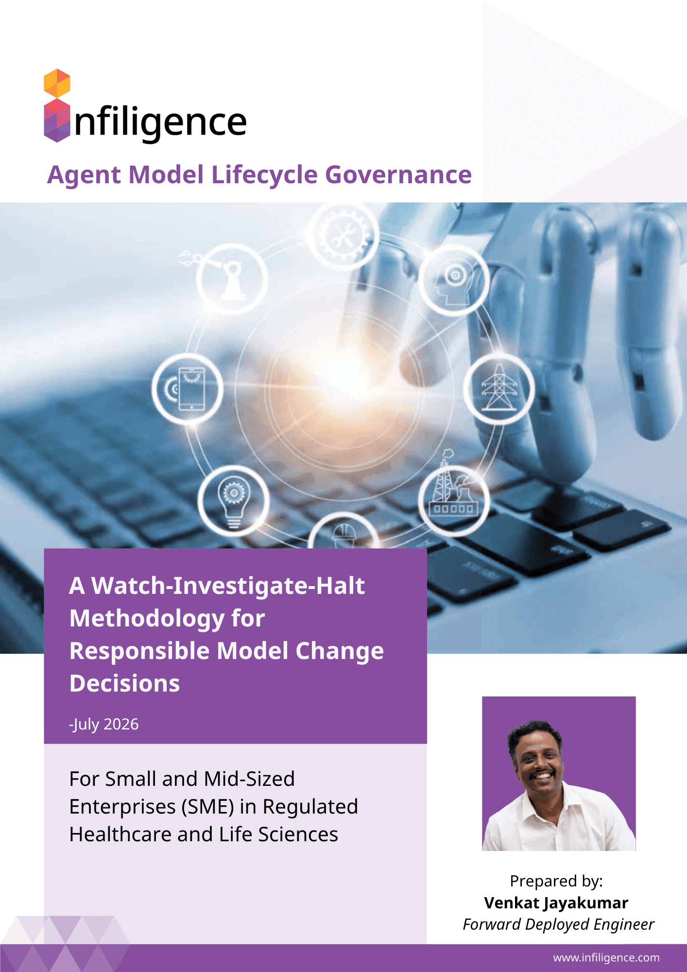 Agent Model Lifecycle Governance — white paper cover